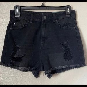 Wild fable, high waisted, ripped Black Shorts